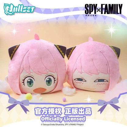 SPY Family Kawaii Double Face Cushion | Anya Loid Yor Bondman - Plush Collectable Toys Kawaii Decoration