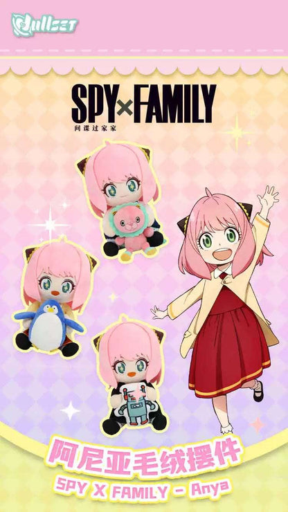 SPY Family 21cm Plush Doll | Anya with Penguin Chimera Robot - Plush Doll Figure Collectable Toys