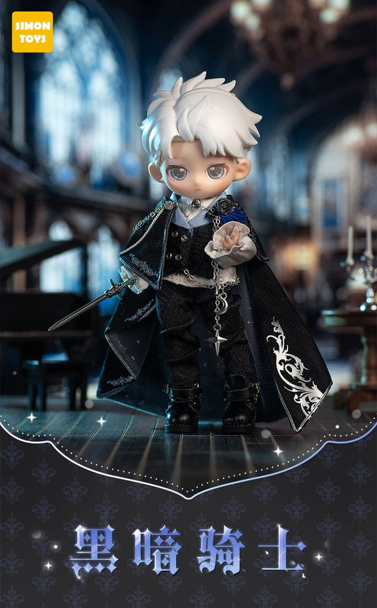 Simon Toys Cosplay Doll Outfits Set | Dark Knight - 1/12 ob11 11cm BJD Doll Ball Joint Doll