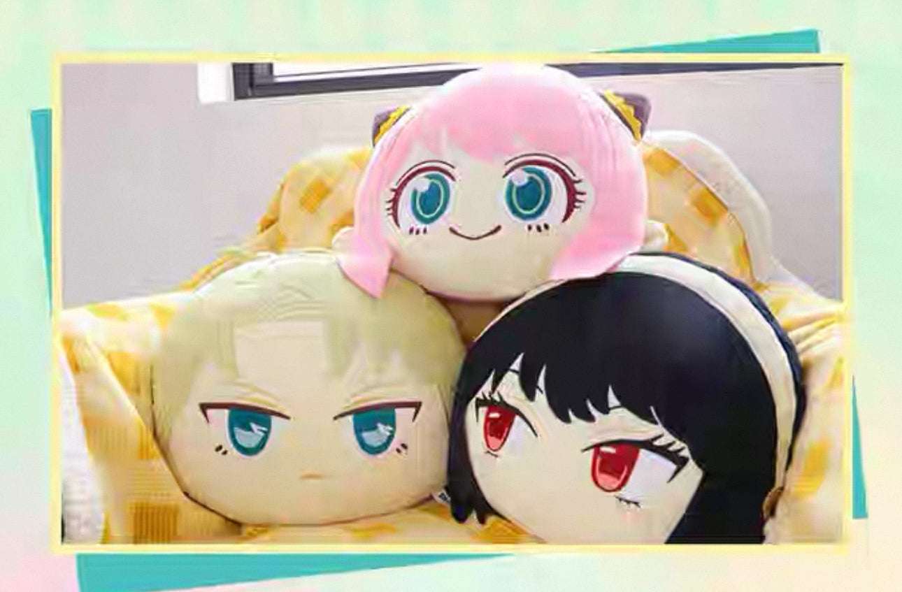 SPY Family Big Cushion | Anya Loid Yor Forger - Plush Doll Figure Collectable Toys