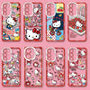 日本製漫画ハローキティ | ヴィンテージキティ レッドバージョン - スマホケース Samsung Galaxy S26 S25 S24 S23 S22 S21 FE Ultra Edge