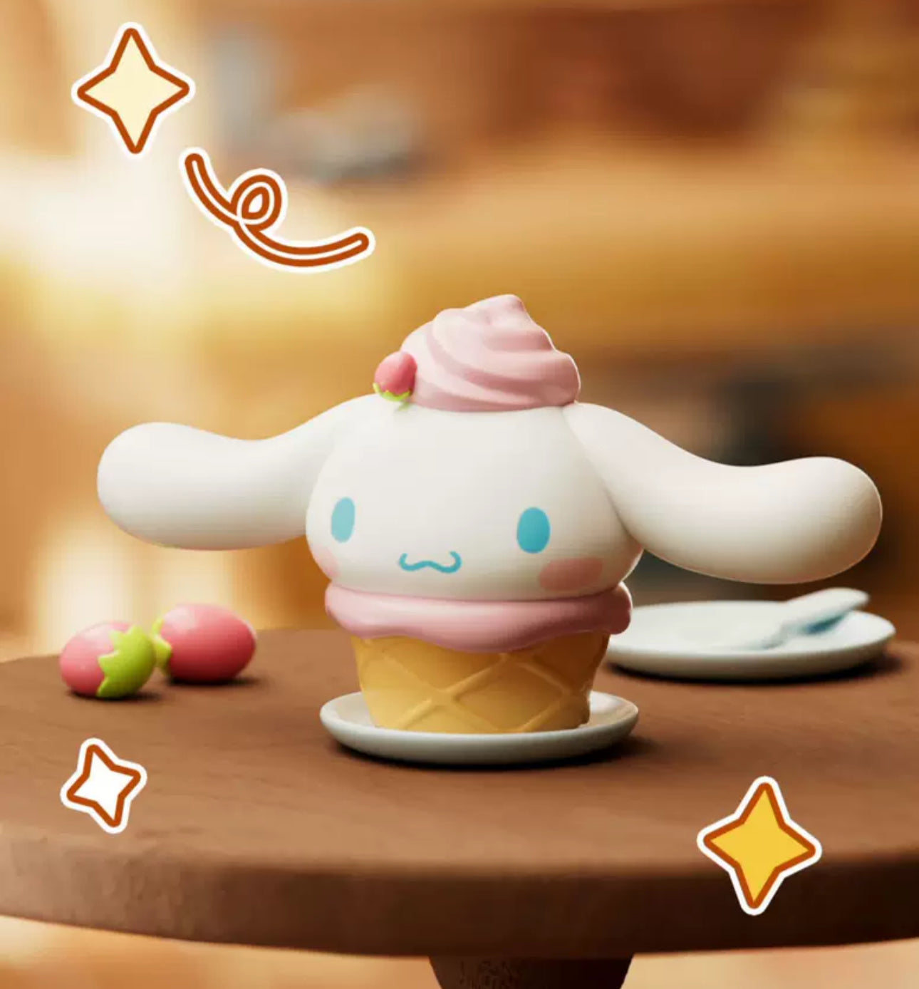 Sanrio Characters Fast Food Beans Mini Series | Hello K<itty My Melody Kuromi Cinnamoroll Pompompurin Pochacco - Kawaii Collectable Toys Toy Collection