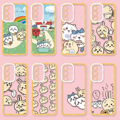 Japanese Cartoon Chiikawa | Rainbow Post Office Daily 8 Style - Phone Case Samsung Galaxy S25 S24 S23 S22 S21 FE Ultra Edge
