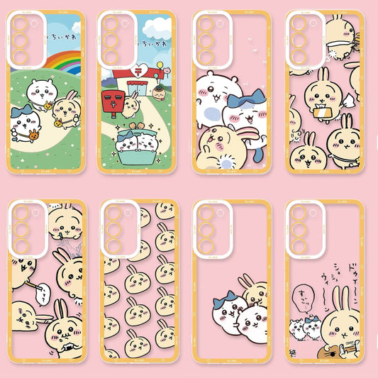 Japanese Cartoon Chiikawa | Rainbow Post Office Daily 8 Style - Phone Case Samsung Galaxy S25 S24 S23 S22 S21 FE Ultra Edge