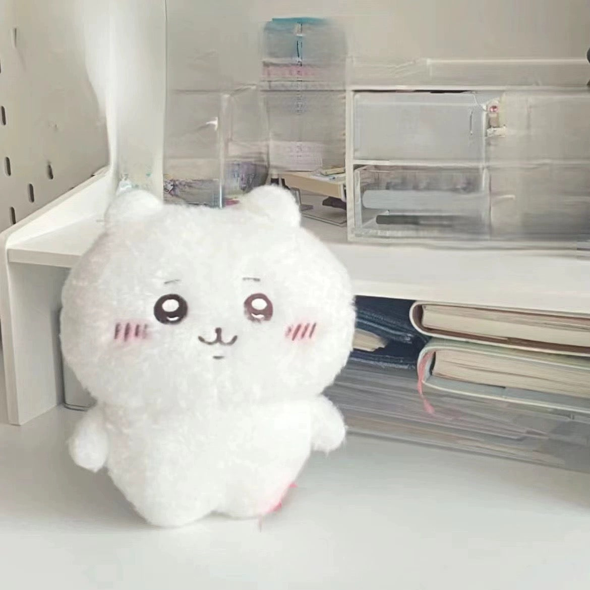 Japanese Cartoon ChiiKawa Super Soft Fluffy Plush Doll | ChiiKawa Hachiware Usagi - 25cm can Change Outfits Chidren Fans Gift