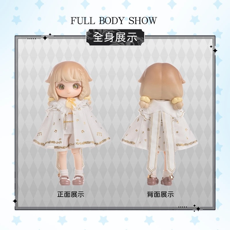 Simon Toys Cosplay Doll Outfits Set Symphony Performer | Sonata of the Light - Original Outfits 1/12 ob11 11cm BJD Doll Ball Joint Doll