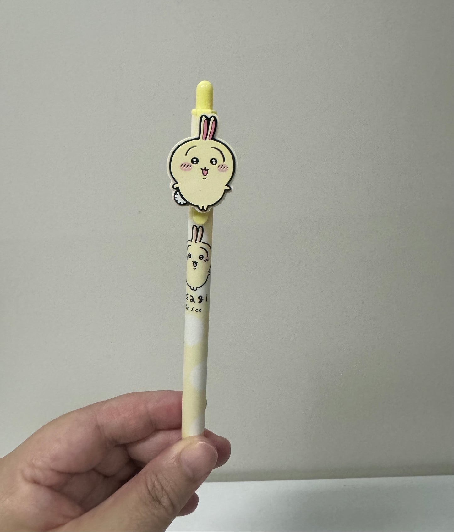 ChiiKawa X Miniso | ChiiKawa Hachiware Usagi Ball Pen Black 0.5mm - Kawaii items Room Decoration Stationery