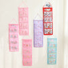 Japanese Cartoon Merry Go Round Wall Hanging Storage Caddy Bag | Hello Kitty My Melody Kuromi Little Twin Stars Cinnamoroll Sanrio Friends - Bedroom Girl Gift