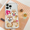 Cartoon Clip & Dale with Mushroom - iPhone Case 12 13 14 15 Pro Promax mini