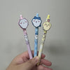ちいかわ × MINISO | ちいかわ ハチワレ うさぎ ボールペン 黒 0.5mm - かわいいアイテム 部屋の装飾 文房具