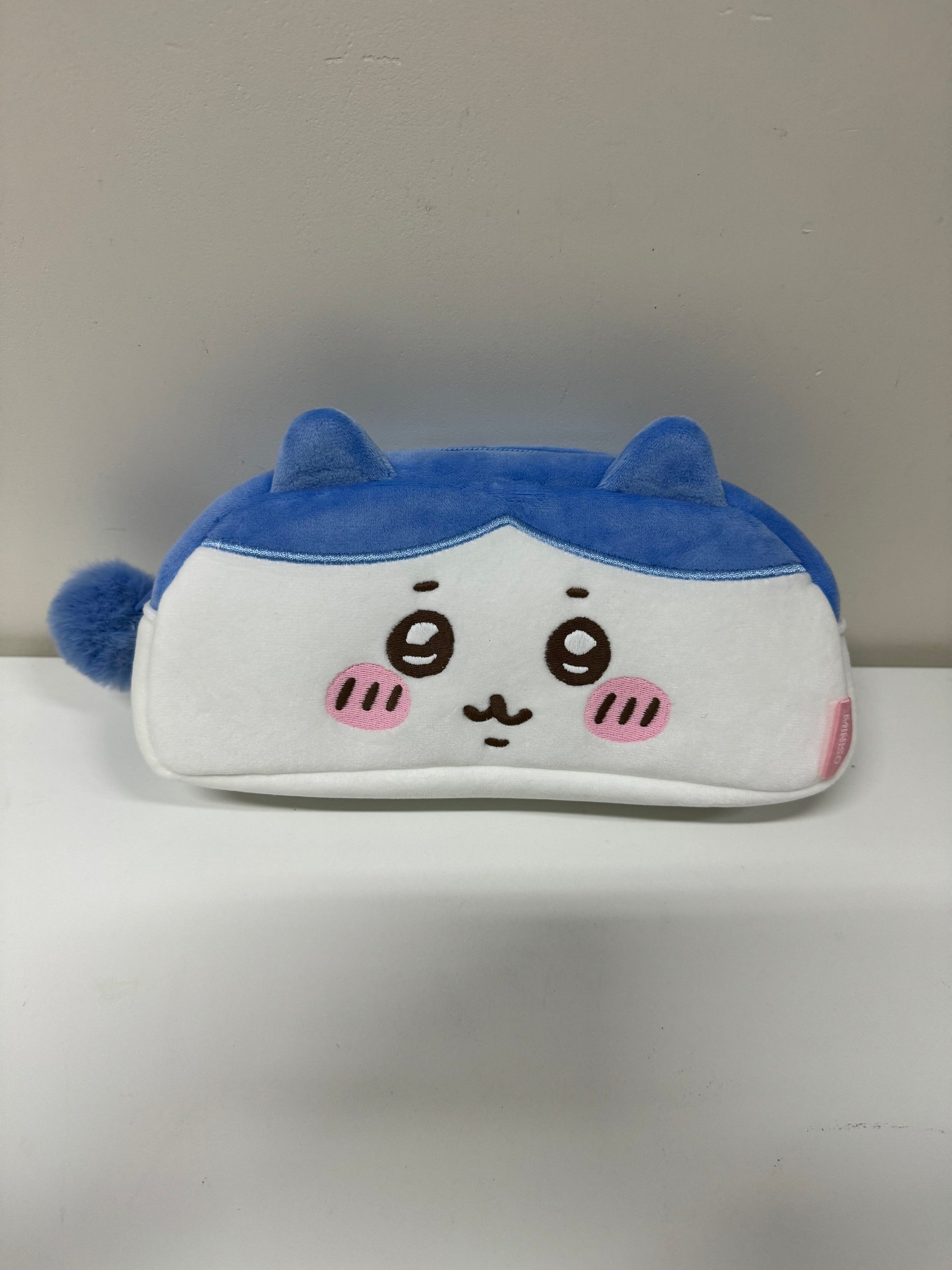 ChiiKawa X Miniso | ChiiKawa Hachiware Usagi Plush Pencil Bag - Kawaii items Room Decoration