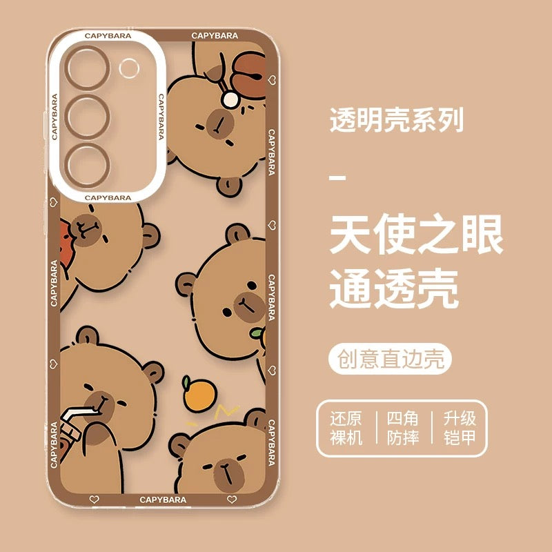 Cute Animal Capybara | Part3 8 Styles - Phone Case Samsung Galaxy S26 S25 S24 S23 S22 S21 FE Ultra Edge