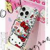 Japanese Cartoon Sanrio with friends Hello Kitty 50th Anniversary Mobile Phone Airbag Holder - Kawaii items Phone Cute Accessories