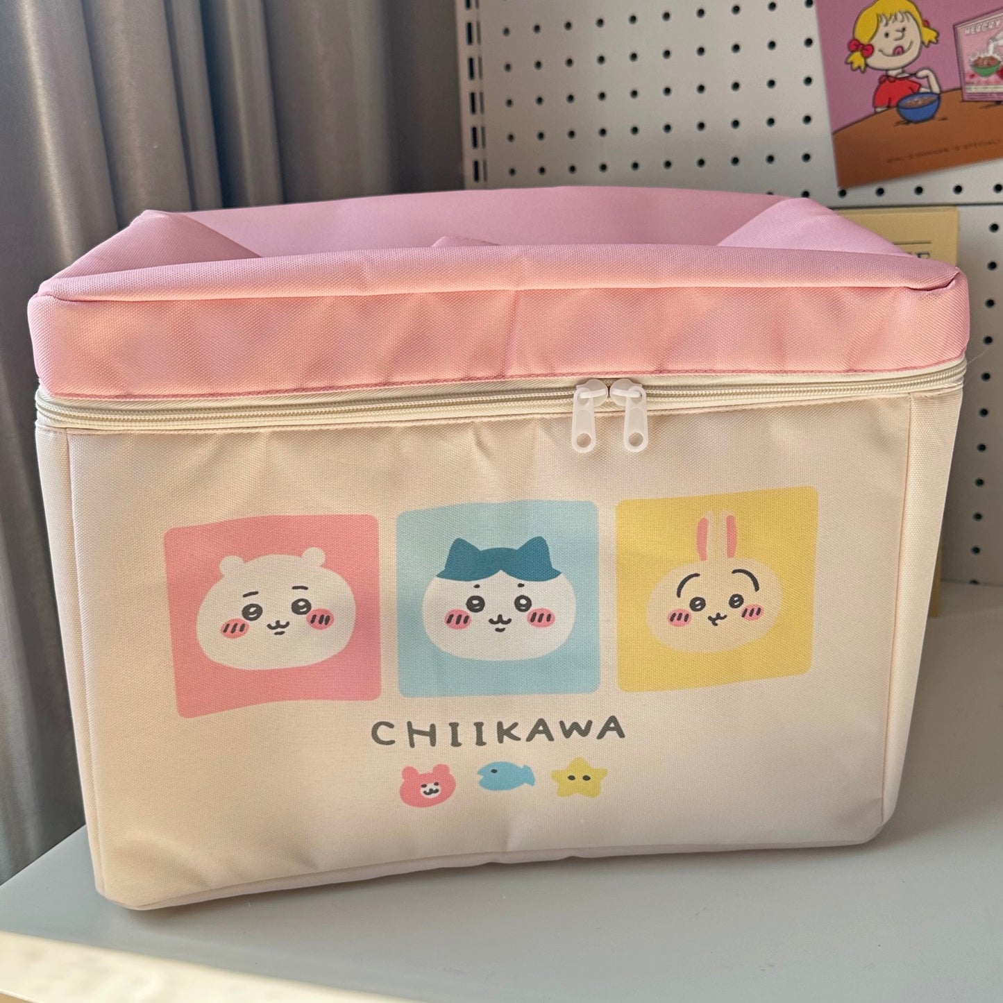 Japanese Cartoon ChiiKawa Colourful Cloth Fabric Storage Fold | ChiiKawa Hachiware Usagi - Kawaii Room Decoration items Cute Things Foldable