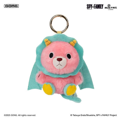 SPY Family Anya's Favorite Things Keychain | Penguin Bondman Chimera Lion with Sunglass - Plush Doll Figure Keychain Collectable Toys - KawaiiGiftLand
