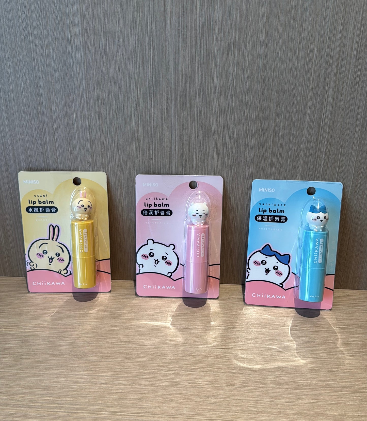 ChiiKawa X Miniso Hot Summer Series | ChiiKawa Hachiware Usagi Cute Icon Lip Balm - Kawaii Items Skin Care Product