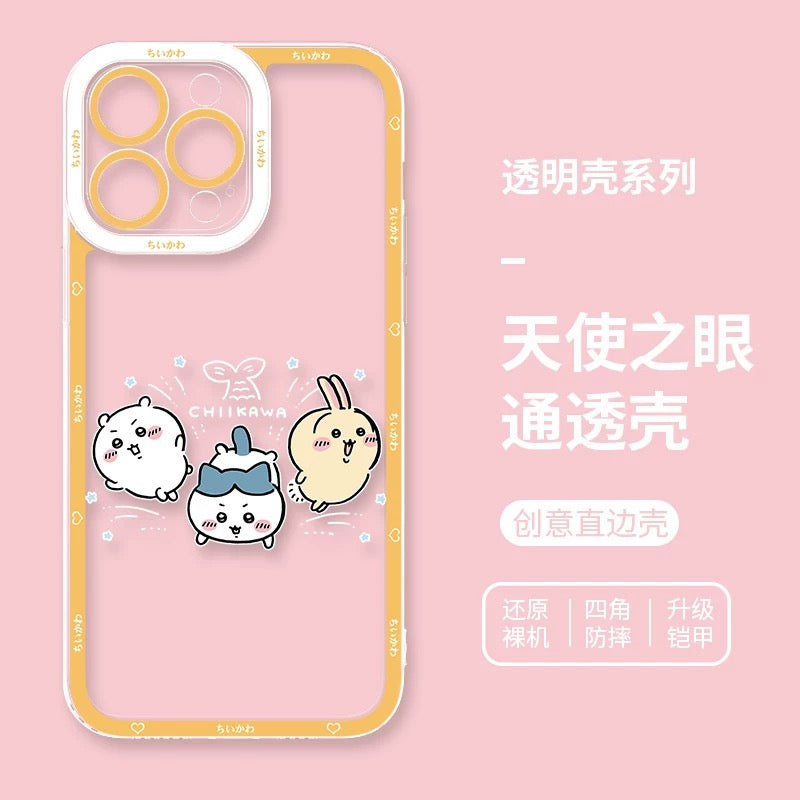 Japanese Cartoon Chiikawa | Usagi & Summer Times 8 Styles - iPhone Case PLUS SE2 XS XR X 11 12 13 14 15 16 16e 17 17e Pro Promax 12mini 13mini