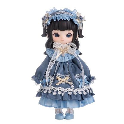 Simon Toys Cosplay Doll Outfits Set Gem Version | Different Colour Green Blue Pink - Original Outfits - 1/12 ob11 11cm BJD Doll Ball Joint Doll