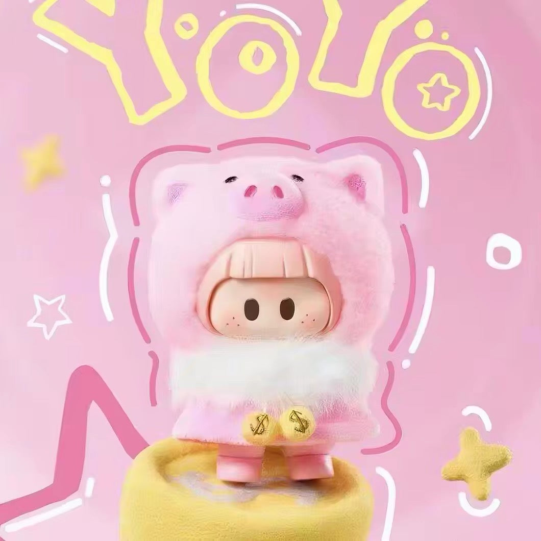 YOYO Chan x Toy Story Doll | Yoyo Lovely with You - Plush Vinyl Keychain Pendant Blind Box