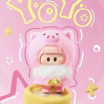 YOYO Chan x Toy Story Doll | Yoyo Lovely with You - Plush Vinyl Keychain Pendant Blind Box