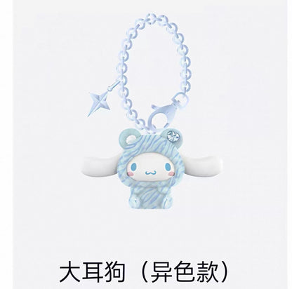 Miniso Sanrio Characters Gem Forest Animals Keychain | Hello Kitty My Melody Kuromi Cinnamoroll Pompompurin Pochacco - Collectable Toys Mystery Blind Box