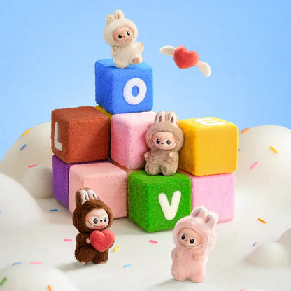 Popmart The Monster Pin For Love Part 4 Series Limited Edition | Mini Labubu N-Z Vinyl Face Plush Doll Figure Keychain - 10cm Kasing Lung Zimomo Labubu Toy Collection