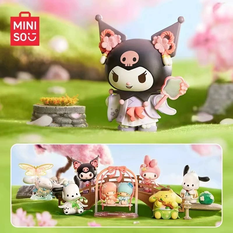 Sanrio X Miniso | Sanrio Chinese Ancient Garden Picnic Style Figure My ...