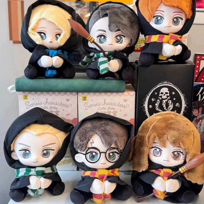 TopToy x Harry Magical School Wizard Witch | Magical School Characters with Broomstick - Cute Kawaii Doll Mystery Blind Box