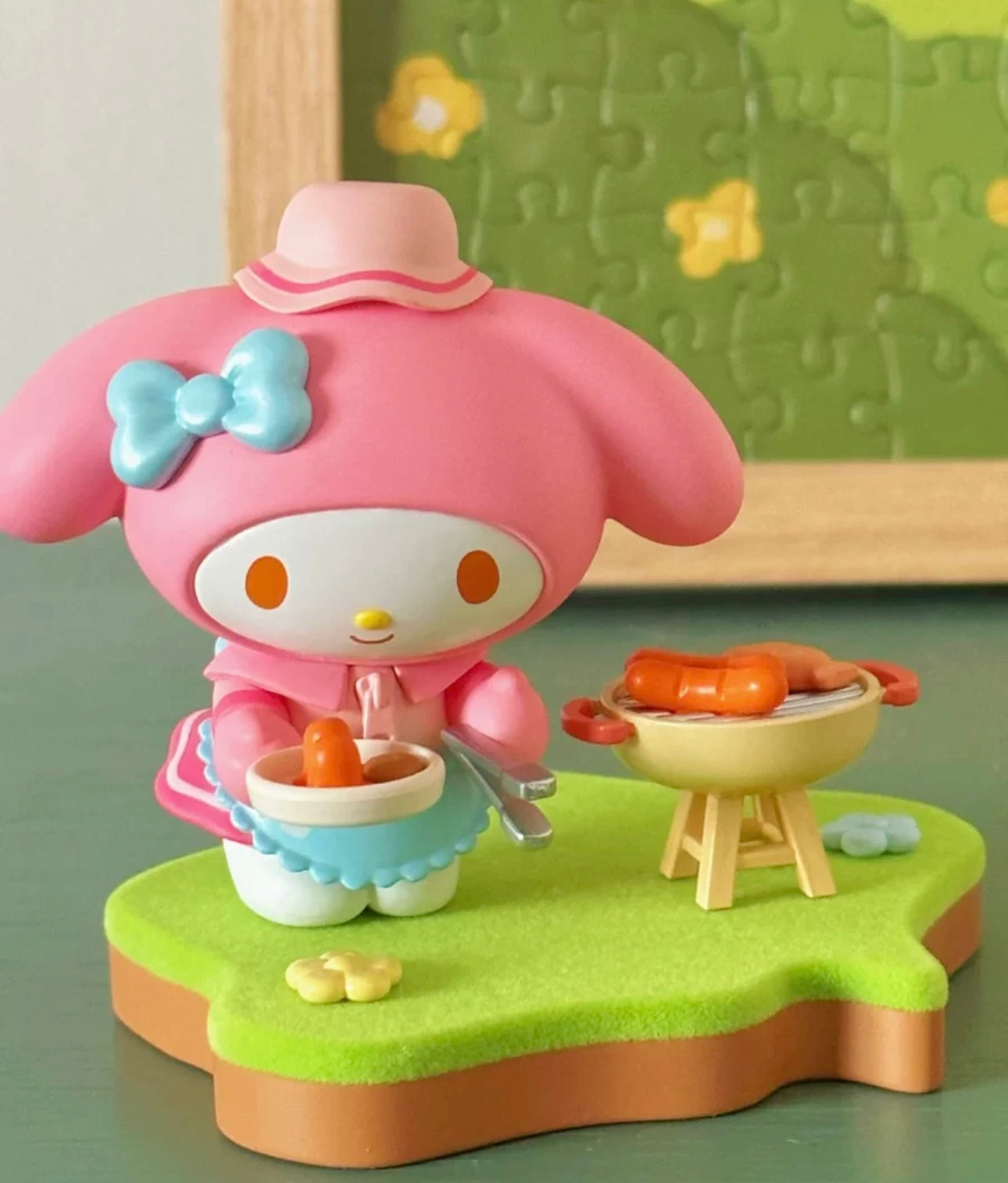 Top Toy x Sanrio Characters Camping Friends | My Melody Piano Kuromi Cinnamoroll Pompompurin Pochocca - Collectable Toys Mystery Blind Box