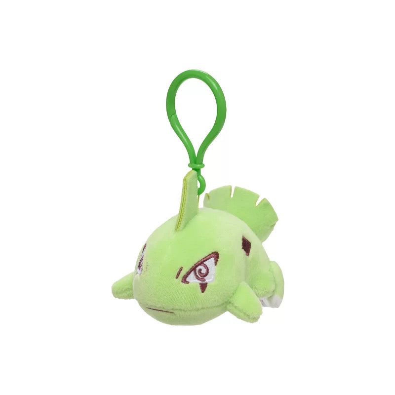 Japan Cartoon Pokemon Center Exhausted Version Keychain | Gengar Dragonite Snorlax Pikachu Scorbunny Togekiss Larvitar Poliwhirl Spinda Max Revive - Mascot Mini Plush Doll