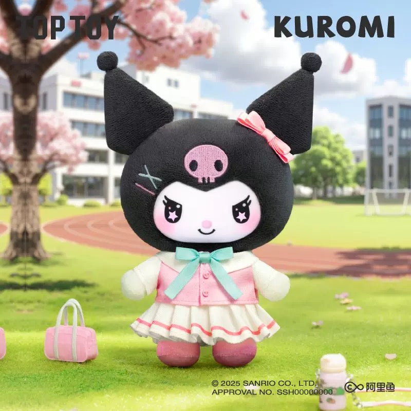 TopToy Sanrio Characters Kuromi | School Life Uniform - Collectable Toys Mystery Blind Box KawaiiGiftLand