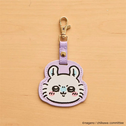 Japan ChiiKawa Leather Keychain | ChiiKawa Hachiware Usagi Momonga Key Holder - Kawaii Item Cute Accessories