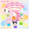 サンリオキャラクターズ カラフルドリンクミニシリーズ | ハローキティ マイメロディ クロミ シナモロール ポムポムプリン ポチャッコ - かわいいコレクタブルトイ トイコレクション