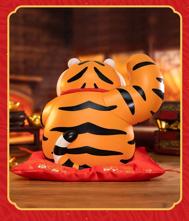 Funism Alexander The Fat Tiger | Lucky Maneki Tiger Figure - Toy Collection Collectable Toys