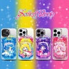 Japanese Cartoon Sanrio x Sailor Moon Laser Case | Hello Kitty My Melody Kuromi Cinnamoroll 5 Styles - iPhone Case 11 12 13 14 15 16 16e 17 17e Pro Promax