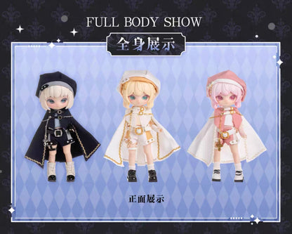 Simon Toys Cosplay Doll Outfits Set Special Colour Version | Midnight Assassin - Original Outfits - 1/12 ob11 11cm BJD Doll Ball Joint Doll