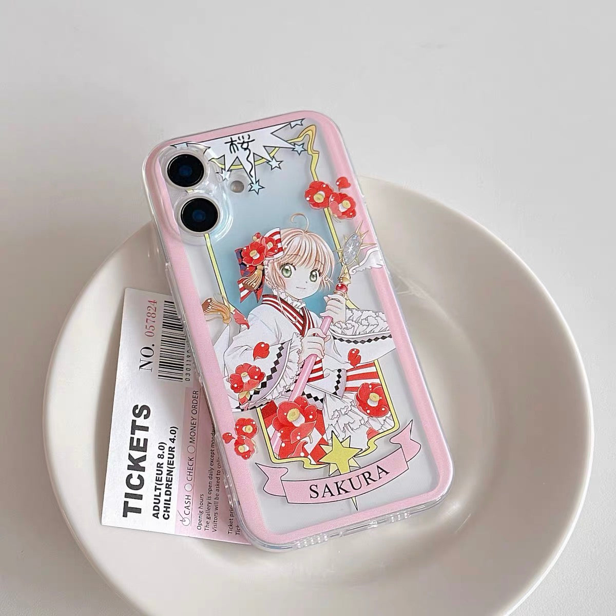 CardCaptorSakura Card Version Part 6 | Flower & Daily - Phone Case Samsung Galaxy Z Flip Fold 3 4 5 6 7