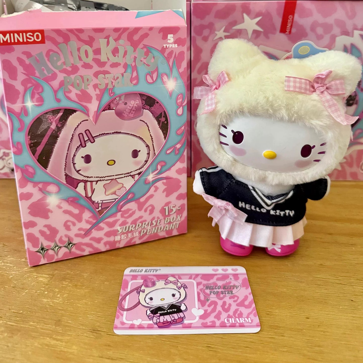 Miniso Sanrio Characters Hello Kitty | Pop Star - Collectable Toys Mystery Blind Box
