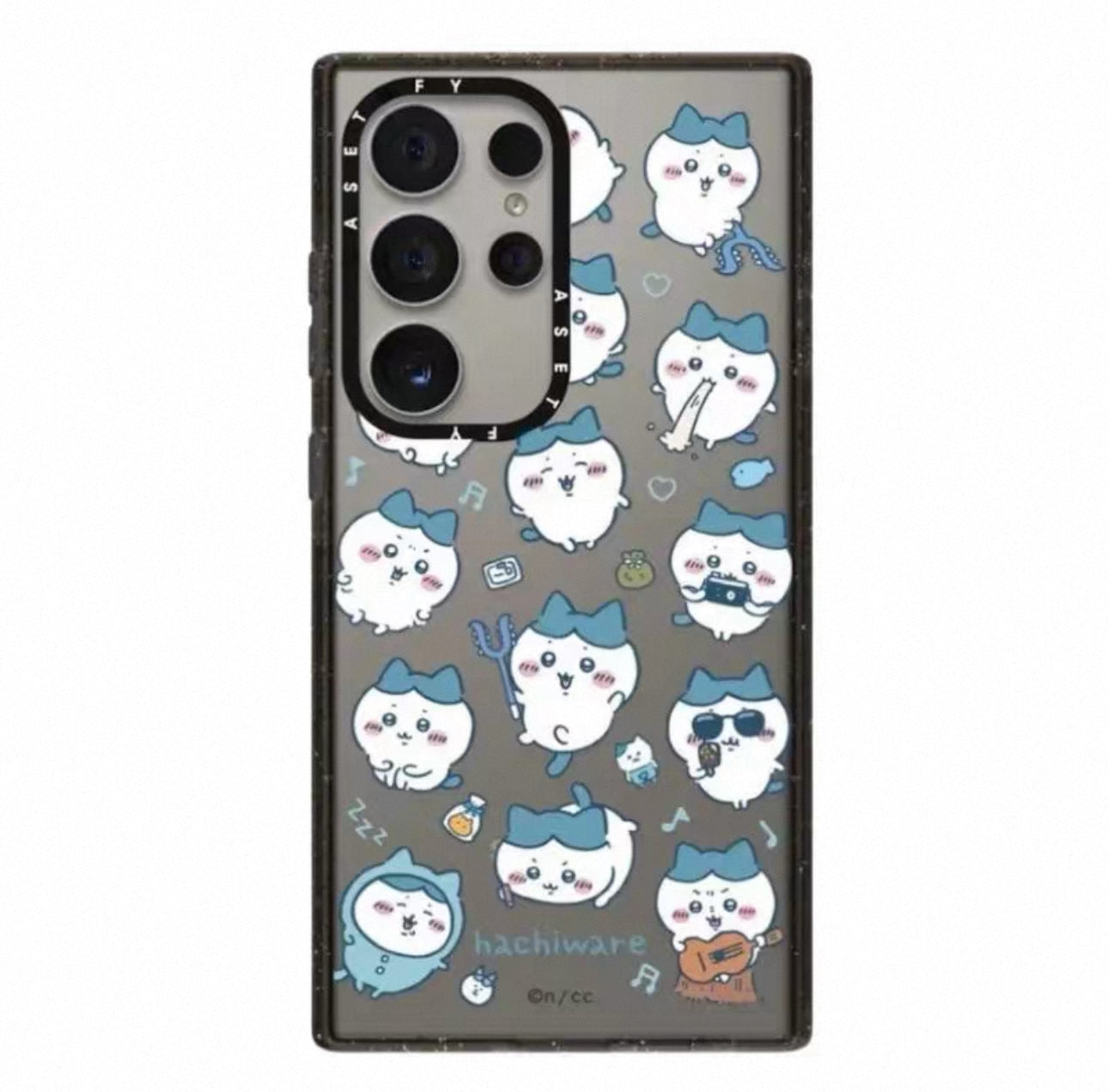 Japanese Cartoon ChiiKawa Acrylic Phone Case | ChiiKawa Hachiware Usagi Medley Fun Pose Full Sceen - Phone Case Samsung Galaxy S25 S24 S23 S22 Ultra