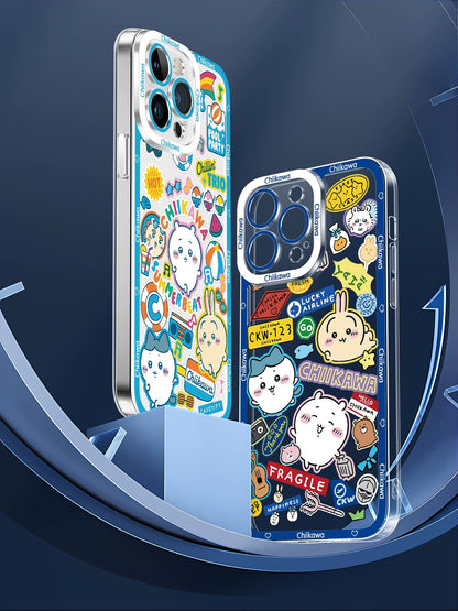 Japanese Cartoon ChiiKawa iPhone Case | Summer Time & Bee Colour Ver 8 Styles - iPhone Case PLUS SE2 XS XR X 11 12 13 14 15 16 16e 17 17e Pro Promax 12mini 13mini