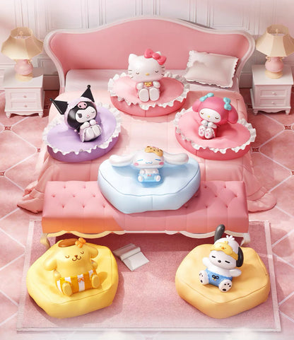 Sanrio Characters Casual Time Series | Hello Kitty My Melody Kuromi Cinnamoroll Pompompurin Pochacco - Collectable Toys Mystery Blind Box