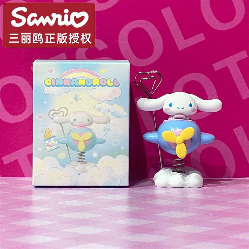 Top Toy x Sanrio Characters Amusement Park Desk Items | Hello Kitty My Melody Kuromi Cinnamoroll Pompompurin Pochocca - Collectable Toys Mystery Kawaii Stationery