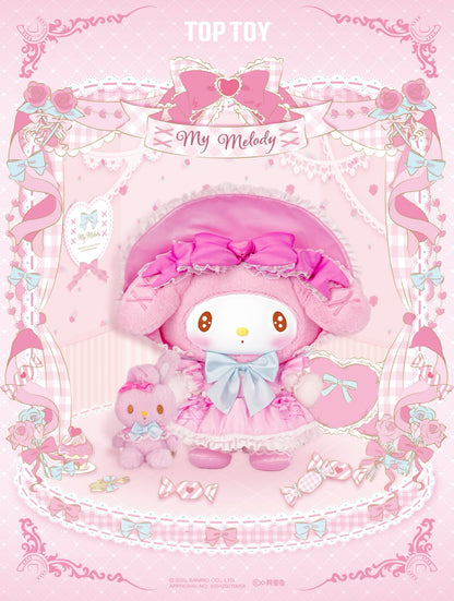 Top Toy Sanrio Sweet Fairy Tale | My Melody Kuromi Sweet Lolita Gothic Style - Plush Vinyl Collectable Toys