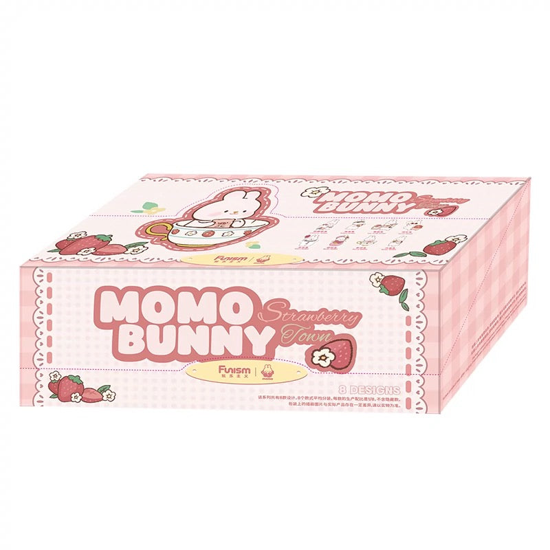 Momo with Bunny Kawaii Lovely Characters | Strawberry Town -Toy Collection Mystery Blind Box