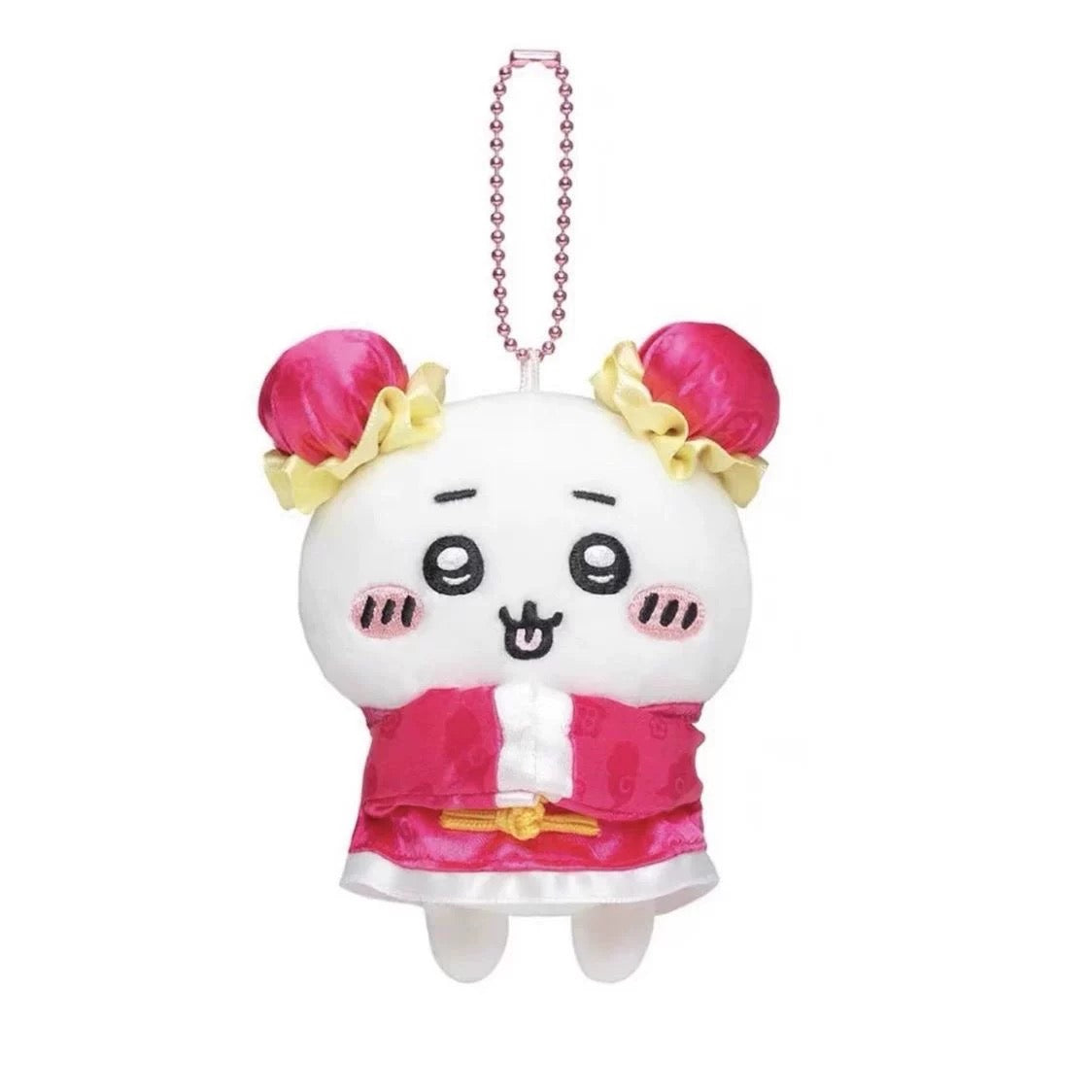 Japan ChiiKawa Chinese Restaurant | ChiiKawa Hachiware Usagi Momonga Rakko - Mini Plush Doll 10cm Keychain