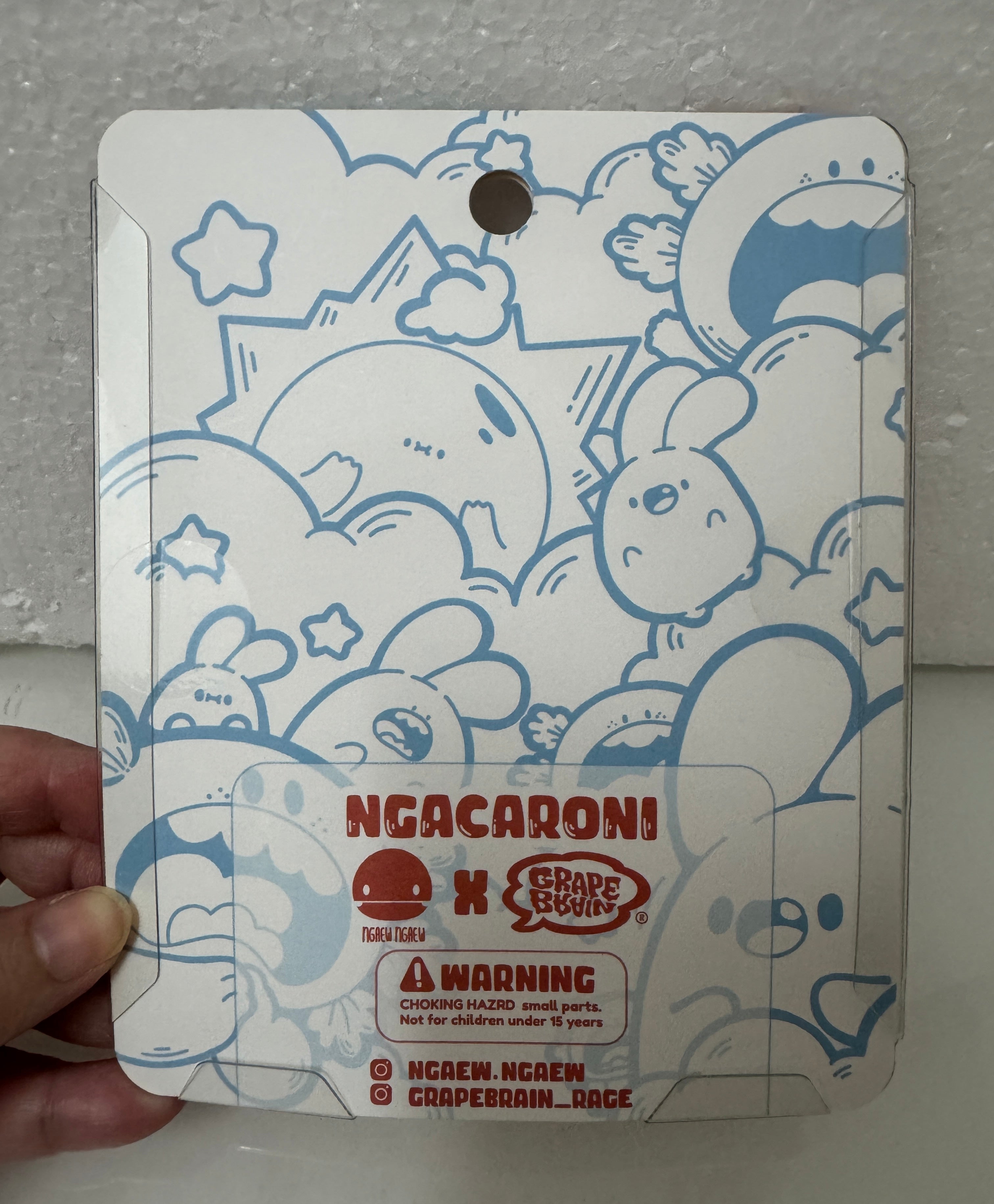 Japan Artist GRAPE BRAIN X Ngaew | Macaroni Ngacaroni Transparent