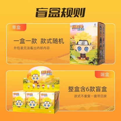 Miniso X Naruto Ninja Mini Sitting Part 1 Series Limited Edition | Naruto Shippuuden Naruto Sasuke Sakura Kakashi Gaara Lee -  Figure Keychain Collectable Toys Mystery Blind Box KawaiiGiftLand