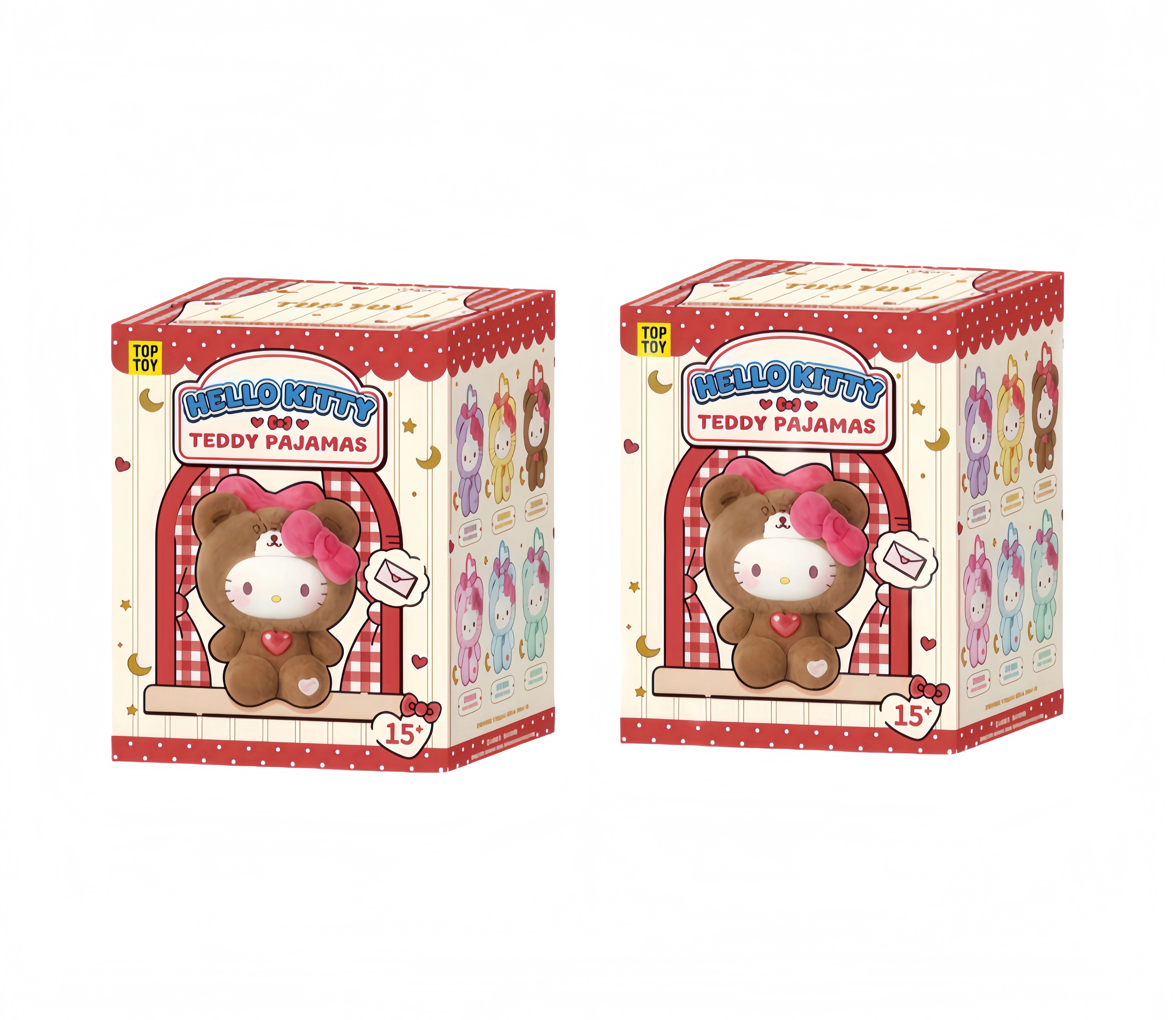 「HelloKitty：TEDDY PAJAMAS」ぬいぐるみブラインドボックス HELLO KITTY Teddy Pajamas Series Blind Box – Kouhigh Toys