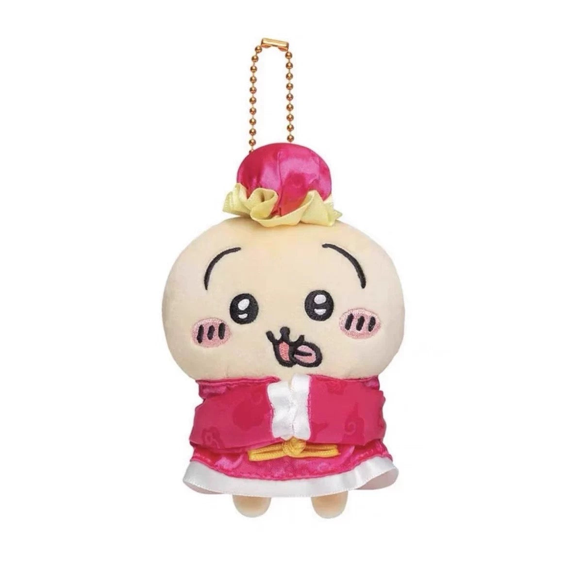 Japan ChiiKawa Chinese Restaurant | ChiiKawa Hachiware Usagi Momonga Rakko - Mini Plush Doll 10cm Keychain