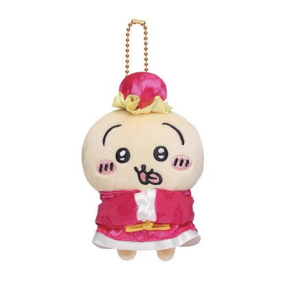 Japan ChiiKawa Chinese Restaurant | ChiiKawa Hachiware Usagi Momonga Rakko - Mini Plush Doll 10cm Keychain